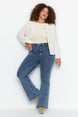 Blue Spanish Leg Jeans Tbbaw24cj00006