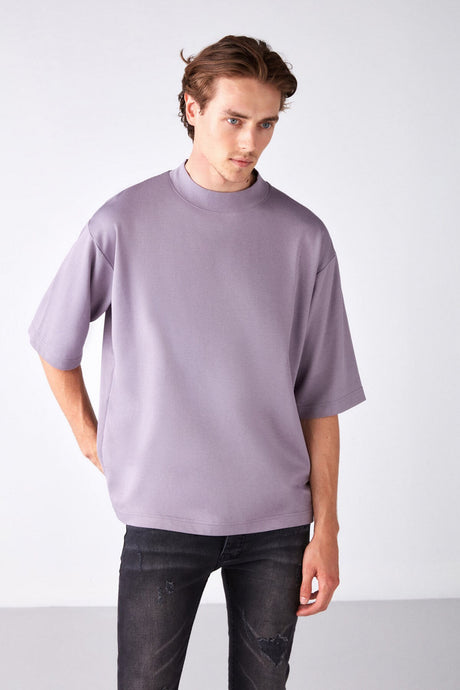 Ascolı Basic Oversize Khaki T-shirt Ascoli01092022