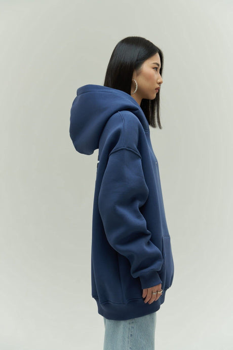 Tomorrow Indigo Hoodie Sweatshirt 2452