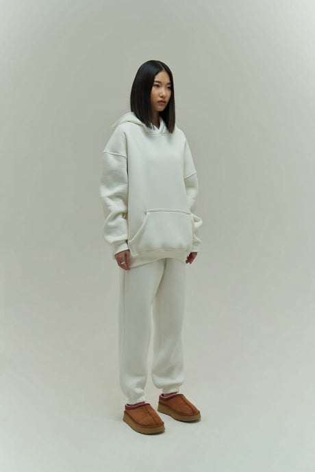 Gambol White Oversize Tracksuit Set 2422