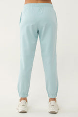 Women's Powder Organic Cotton Loose Sports Sweatpants 0722 Tb23wy05s0722-1