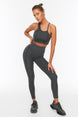 Khaki Push-up Full Length Sports Leggings Twoaw21ta0030