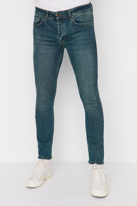 Indigo Mens Skinny Fit Jeans Tmnaw22je0311