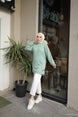 Women's Long Loose Hijab Sports Tunic Set100