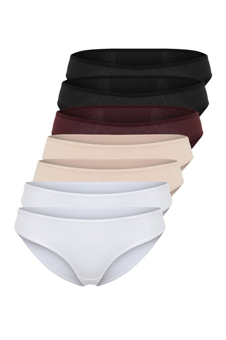 Multicolor 7-pack Cotton Brazilian Panties Thmss23ku00056