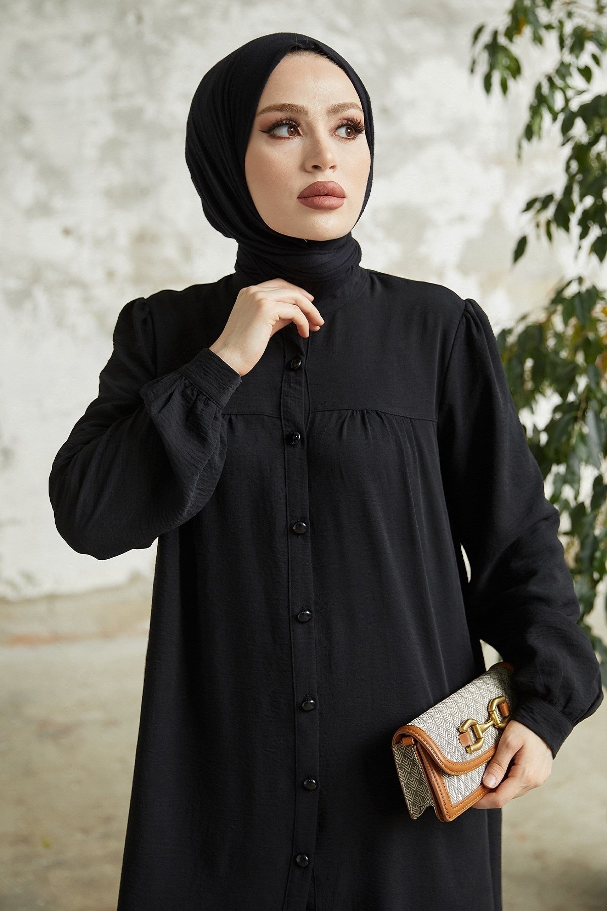 Arfa Ayrobin Button Down Suit - Black Ms00mc34844