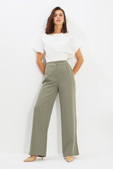 Tile Wide Leg Wide Leg Woven Pants Twoaw22pl0139