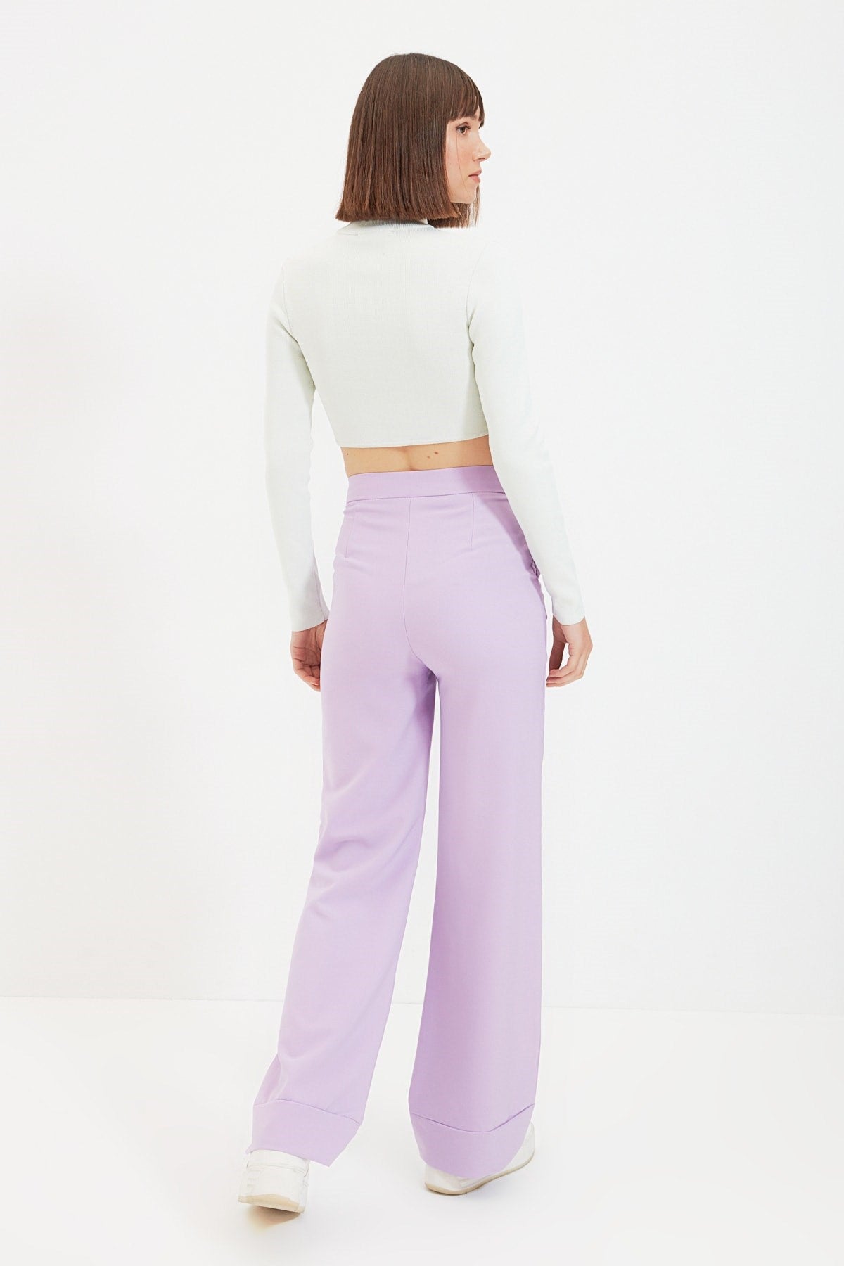 Lilac Wide Leg/wide Leg Woven Pants Twoss19st0179