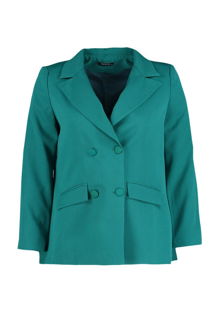 Green Pocket Detailed Jacket Tbbss22ce0180