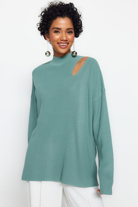 Mint Wide Mold Window/cut Out Knitwear Sweater Twoaw24kz00342