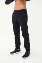 Men's Navy Blue Ribbon Leg 3 Thread Charcoal Winter Pocket Tracksuit Pants 1662 Tb23ml05w1662-1