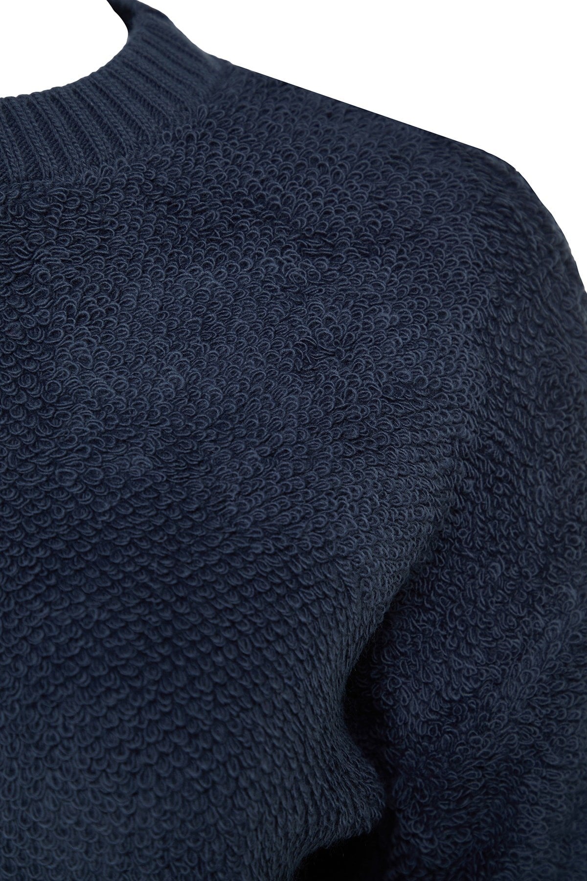 Indigo Soft Textured Knitwear Sweater Twoaw24kz00268