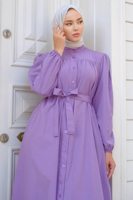 Robed Mevlana Dress Baby Blue Hm2223