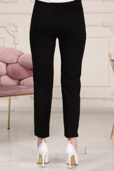 Tight Leg Straight Pants - Black Ms00mb2893