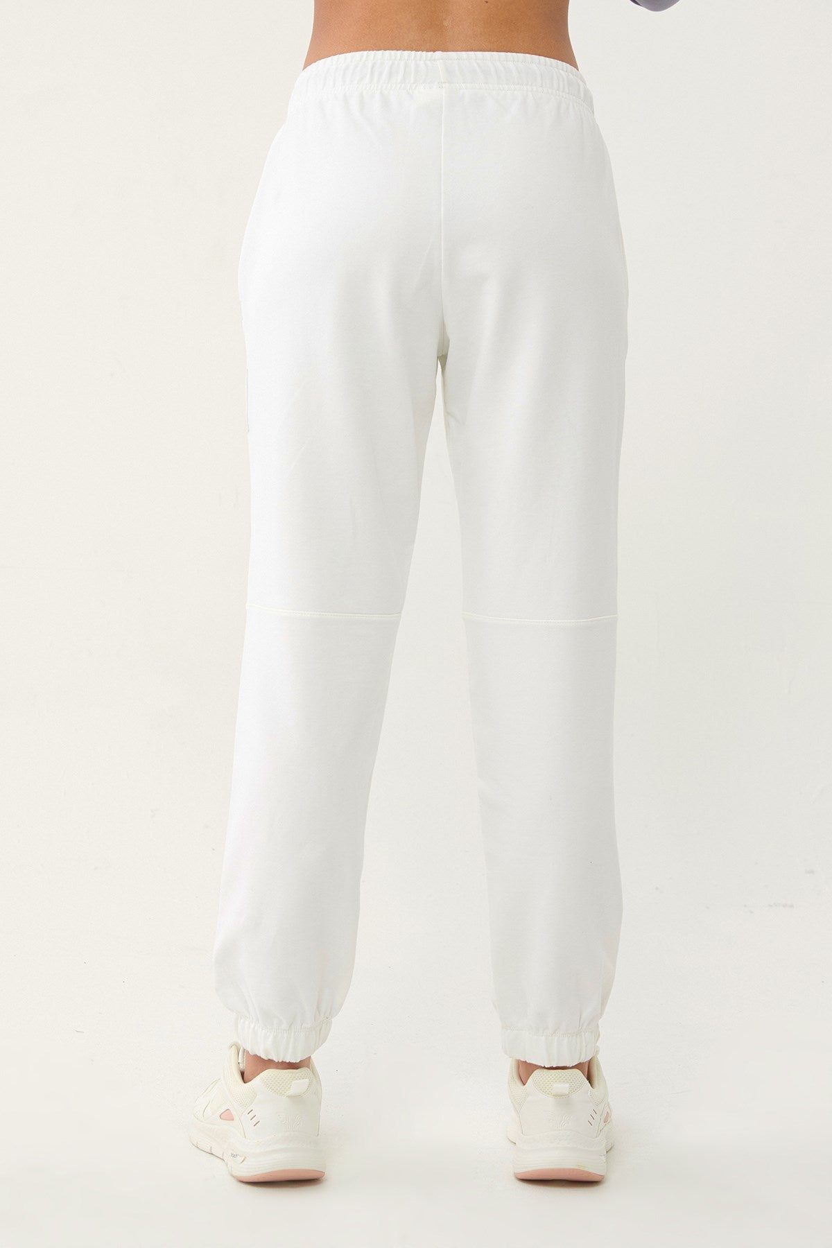 Women's Powder Organic Cotton Loose Sports Sweatpants 0722 Tb23wy05s0722-1