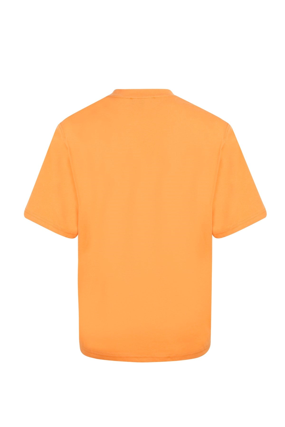 Women's Orange Wadded Printed T-shirt Lg-oz260-tht