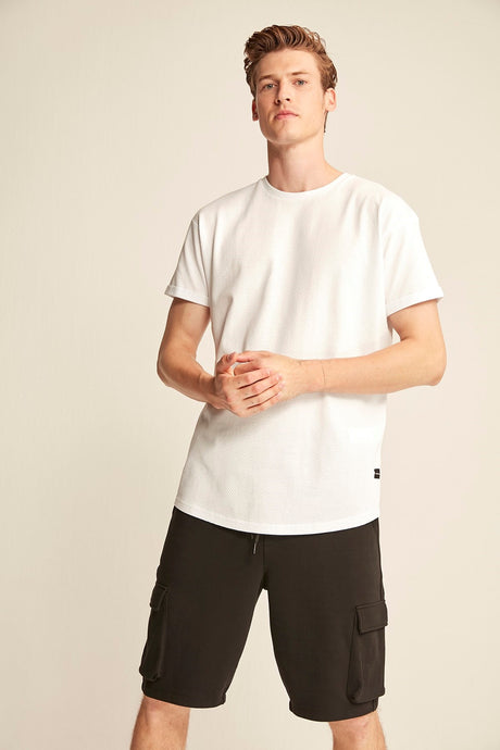 Eduardo White Men's Basic Comfort Fit T-shirt Eduardo25062020