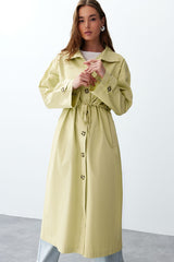 Mint Oversize Wide Cut Long Trench Coat Twoss24tr00017