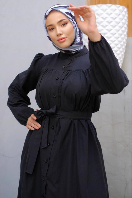 Robed Mevlana Dress Baby Blue Hm2223