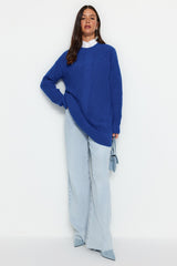 Saks Crew Neck Knitwear Sweater Tctaw24ak00023