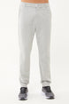 Men's White Organic Cotton Sports Tracksuit Bottoms 0801 Tb23my05s0801-1