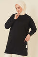 Women's Seasonal Loose Crew Neck Long Burkini Tunic Long Sport Model Seasonal Tunic B102