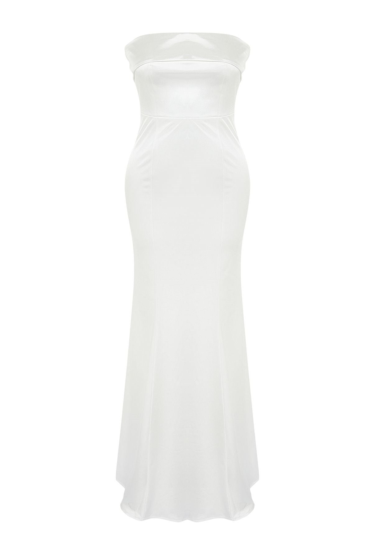 Bridal White Fish Knitted Long Wedding/wedding Night Evening Dress Tprss24ae00024