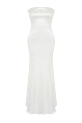 Bridal White Fish Knitted Long Wedding/wedding Night Evening Dress Tprss24ae00024