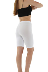 2pcs Cotton Elastane (lycra) High Waist Laptop Women Shorts Tights 2003 Alm-20036