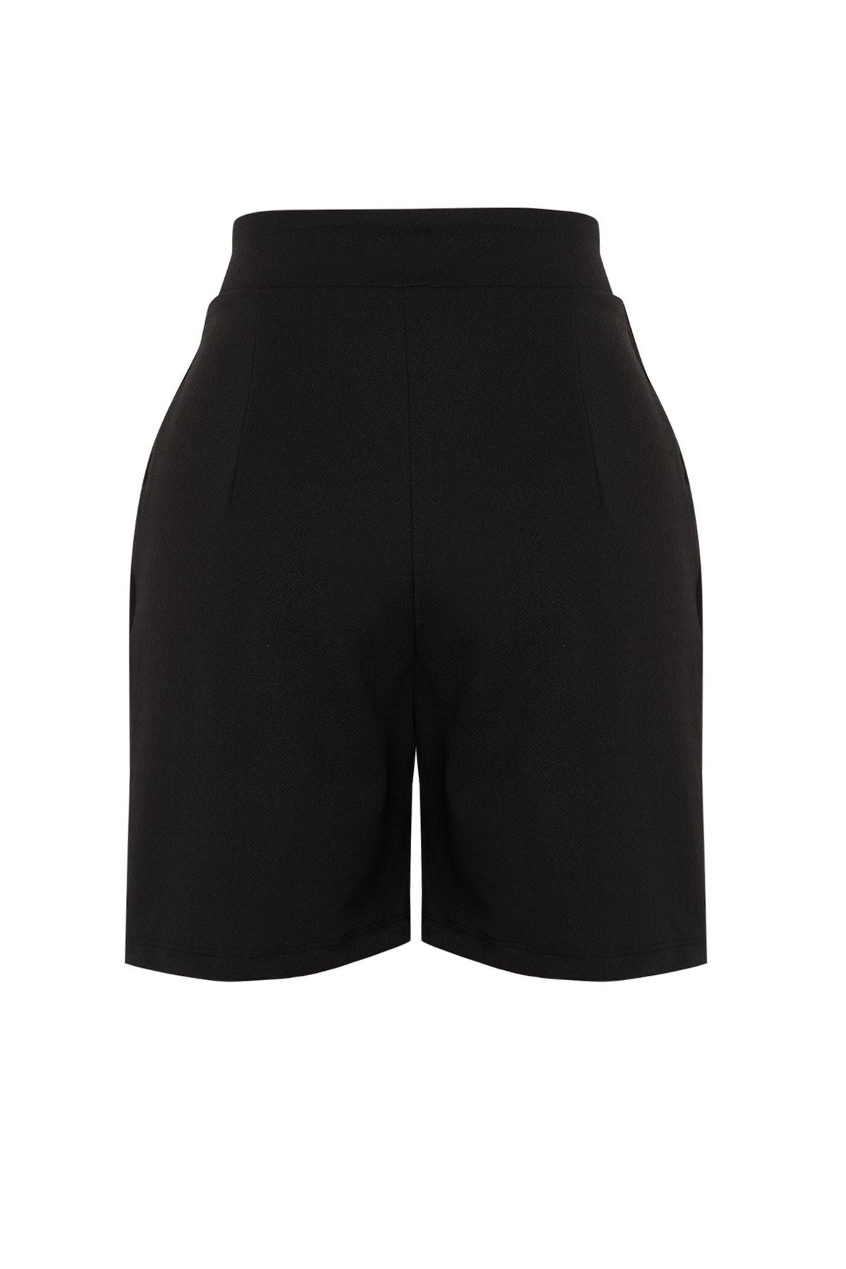 Grey Pleated Velcro Closure Shorts & Bermuda Twoss24sr00008