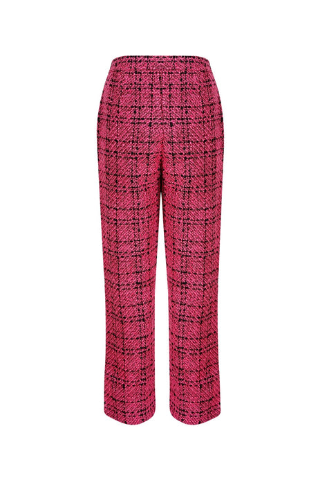 Women's Fuchsia Classic Cut Pants Lg-oz325-pnt