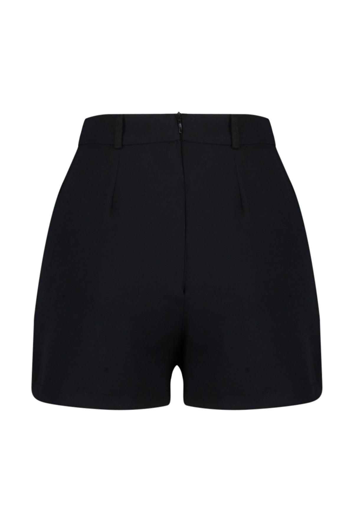 Black Pocket Detailed Woven Shorts Twoaw24sr00030