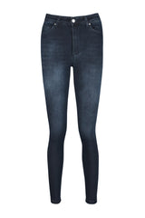 Anthracite High Waist Skinny Jeans Twoaw24je00066