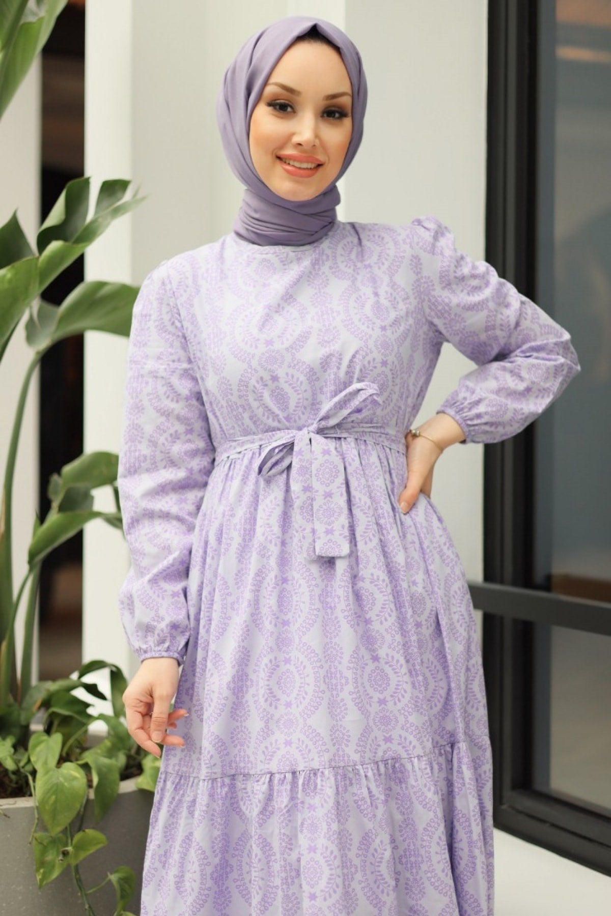 Mari Lilac Dress Gzc1marri40