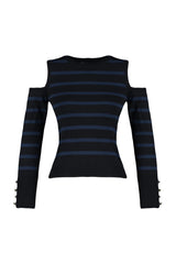 Black Premium/custom Yarn Knitwear Sweater Twoaw24kz00669