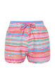 Pink Woven Marine Shorts Tbess24sr00000