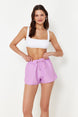 Pink Woven Marine Shorts Tbess24sr00000