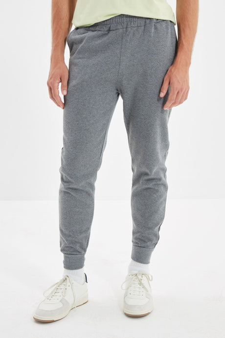 Anthracite Men's Regular Fit Sweatpants Tmnaw21ea0264