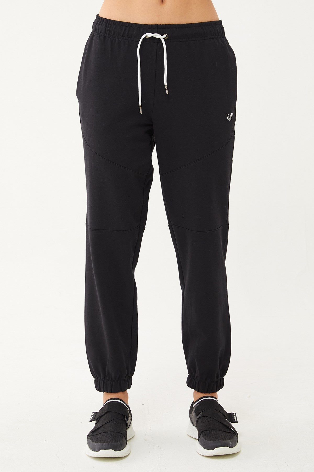 Women's Powder Organic Cotton Loose Sports Sweatpants 0722 Tb23wy05s0722-1