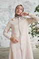 Lure Hooded Abaya - Beige Ms00ant99119