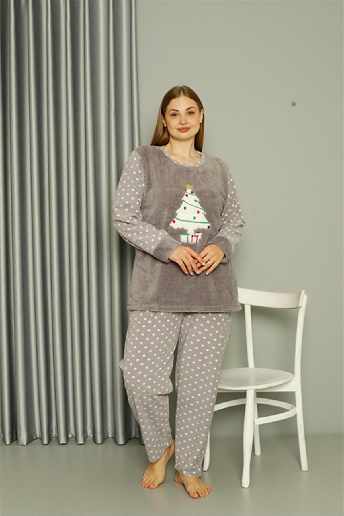 Welsoft Fleece Women's Plus Size Emerald Pajama Set 808048