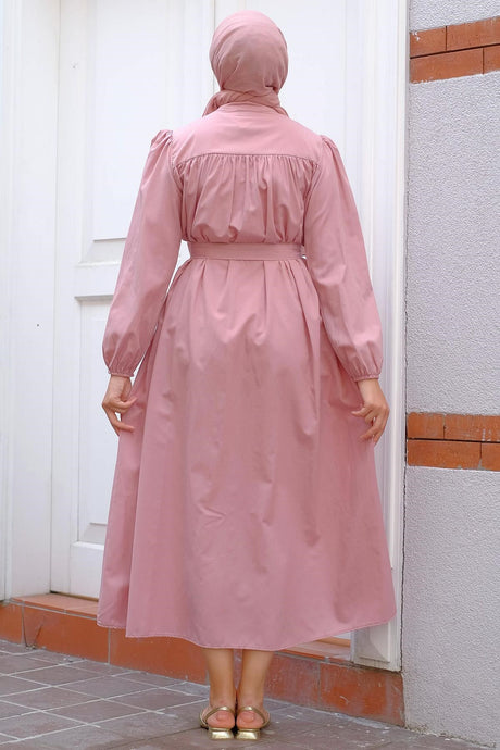 Robed Mevlana Dress Baby Blue Hm2223