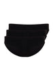 Black 3 Pack Cotton Classic Panties Thmaw24ku00007