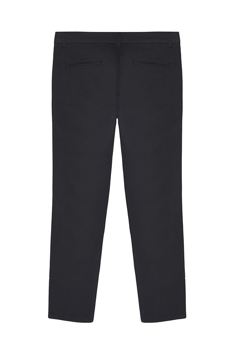 Navy Blue Men's Slim Fit Chino Pants Tmnaw24pl00000