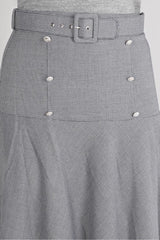 Women's Mink Belted Skirt T 60330 23ketktr60330