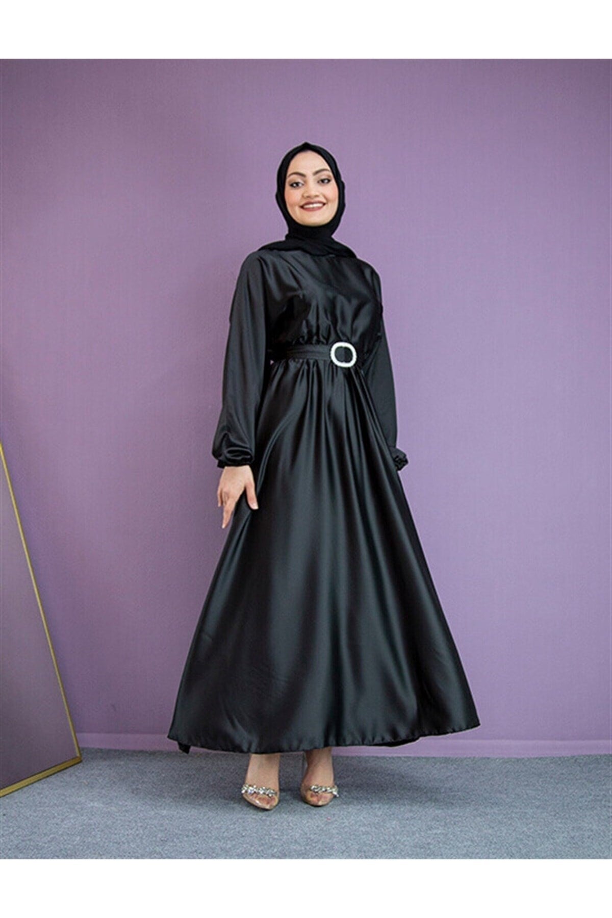 Satin Special Day Dress Saten01