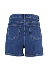 Indigo Mom High Waist Denim Shorts Twoss20sr0210