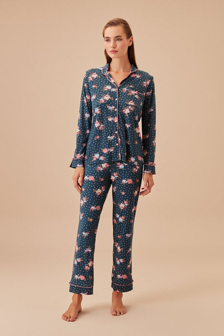 Young Mother Masculine Pajama Set Sh24215660b