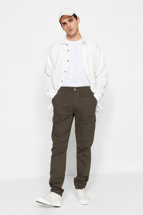 Camel Mens Cargo Gabardine Pants Tmnss23pl00042