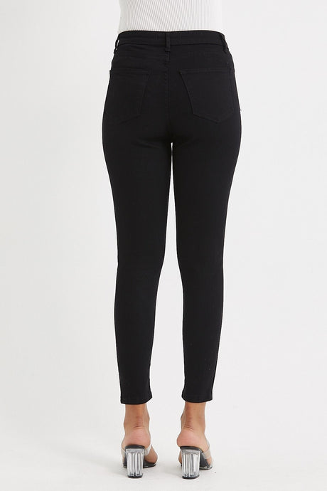 Skinny Fit Lycra Jeans Black Ms00lc9204